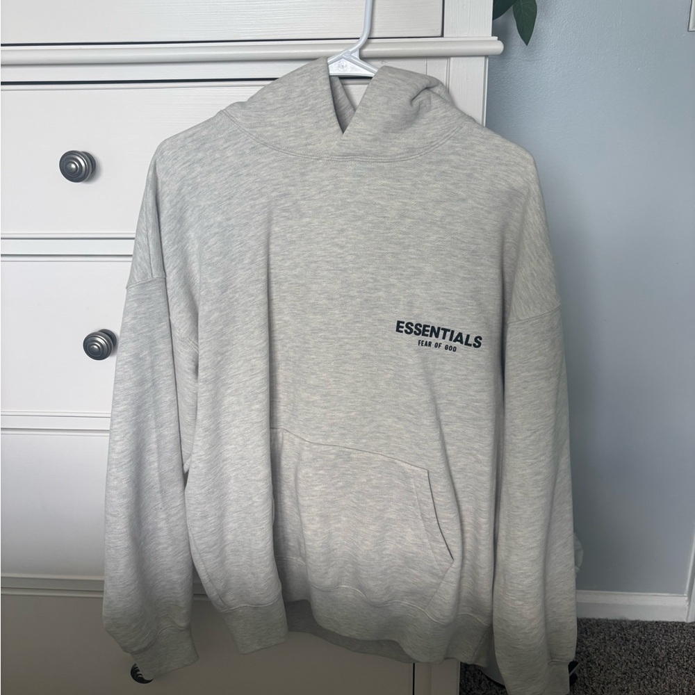 Essentials Light Gray Hoodie